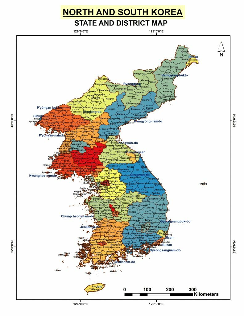 NORTH AND SOUTH KOREA